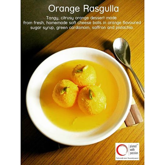 Orange Rasgulla 1